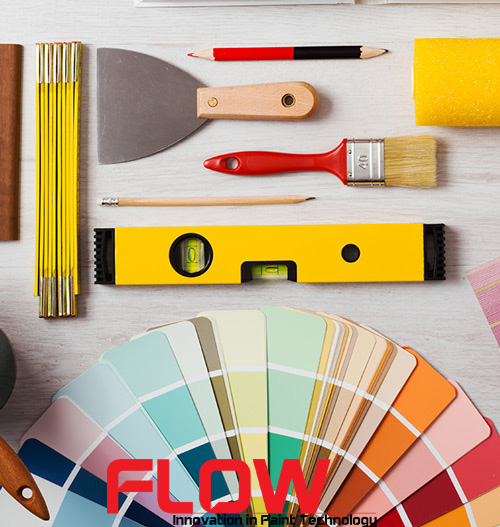 خدمات محصولات سفارشی کیمیا رنگ آذین (برند FLOW)