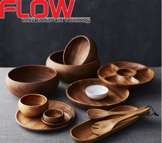 روغن ظروف چوبی FLOW